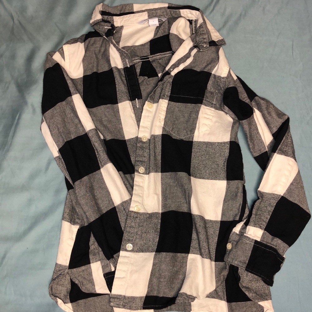 Plaid button up